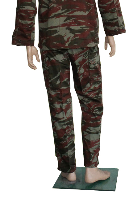 Wool Benin Army Camouflage Military Bdu Uniform