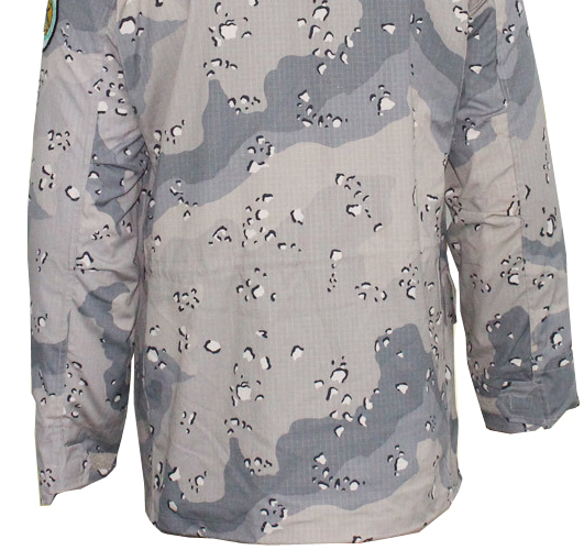 Military Camouflage Combat Jacket - Digital Ripstop Cotton Blend Unisex Sizes From Xs To Xxxl Full Sleeve Design Breathable & Water-repellent Properties