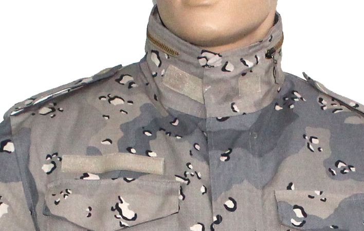 Military Camouflage Combat Jacket - Digital Ripstop Cotton Blend Unisex Sizes From Xs To Xxxl Full Sleeve Design Breathable & Water-repellent Properties