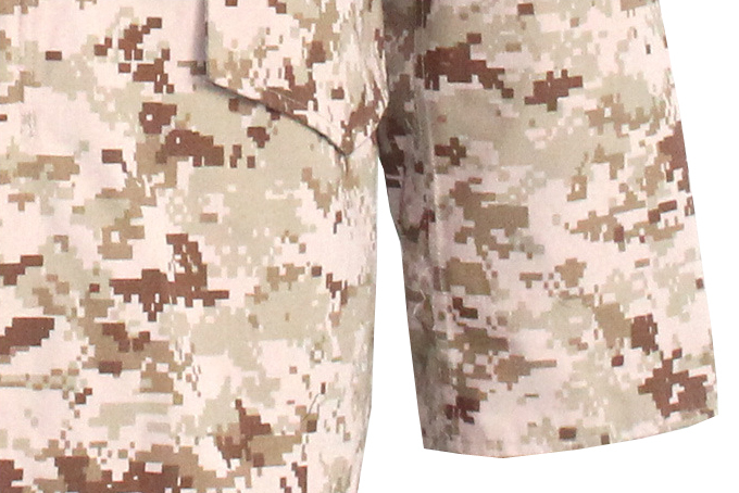 Army Digital Desert Camouflage Tactical Jacket - Material: Cotton