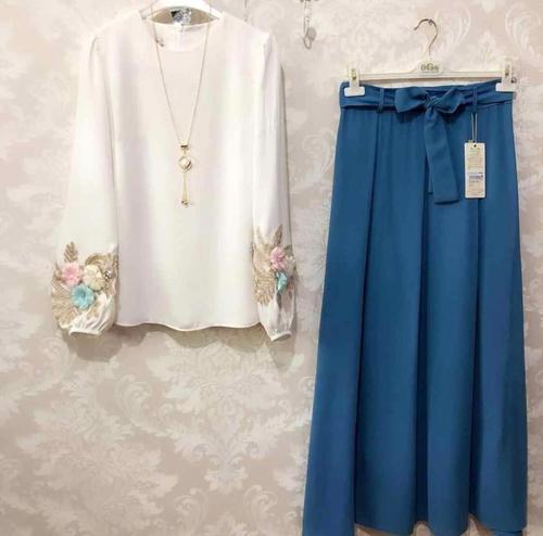 वॉशेबल ट्रेंडी टॉप और प्लाज़ो