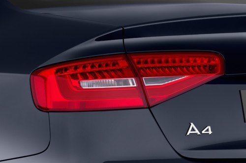 Crystal Plastic Audi A4 Tail Light 2013 + Corner