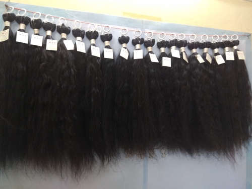 Black Raw Indian Natural Hair Wholesale Human Hair