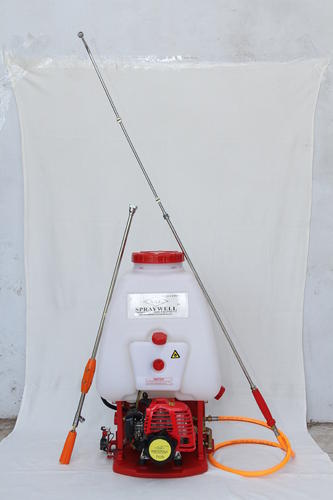 2 Stroke Engine Knapsack Sprayer - Color: Red