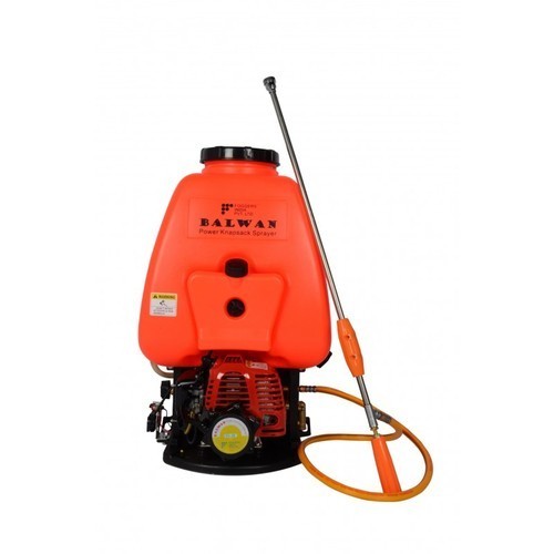 Power Sprayer - 20/25 Litre Tank Capacity, 0.75 Kw Electric Power, Medium Pressure, Red | Agriculture Usage, Horizontal Gear Driven Pump