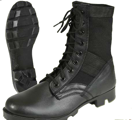 Black Military Jungle Dms Boot