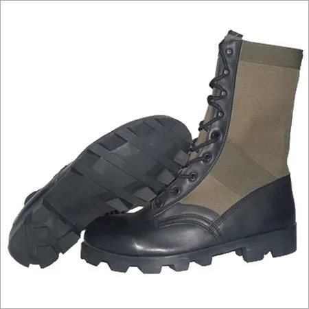 Black Military Dms Boot