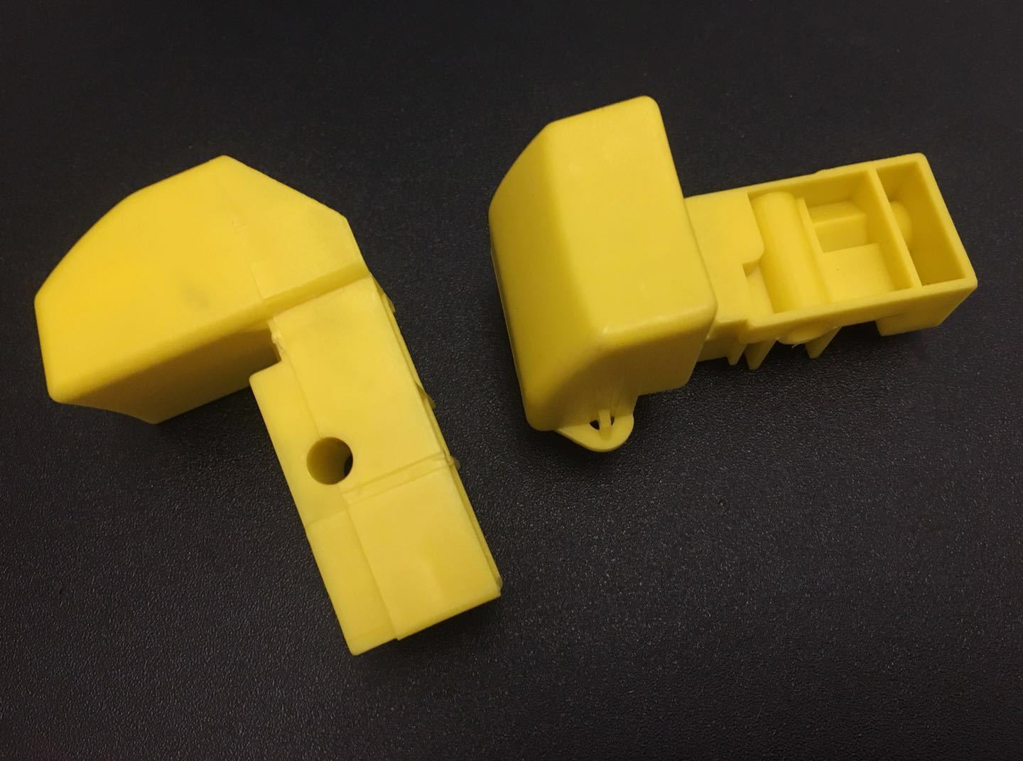 Closing Lever For Rotor Spinning Machine Spare Parts In Yellow/black Colors