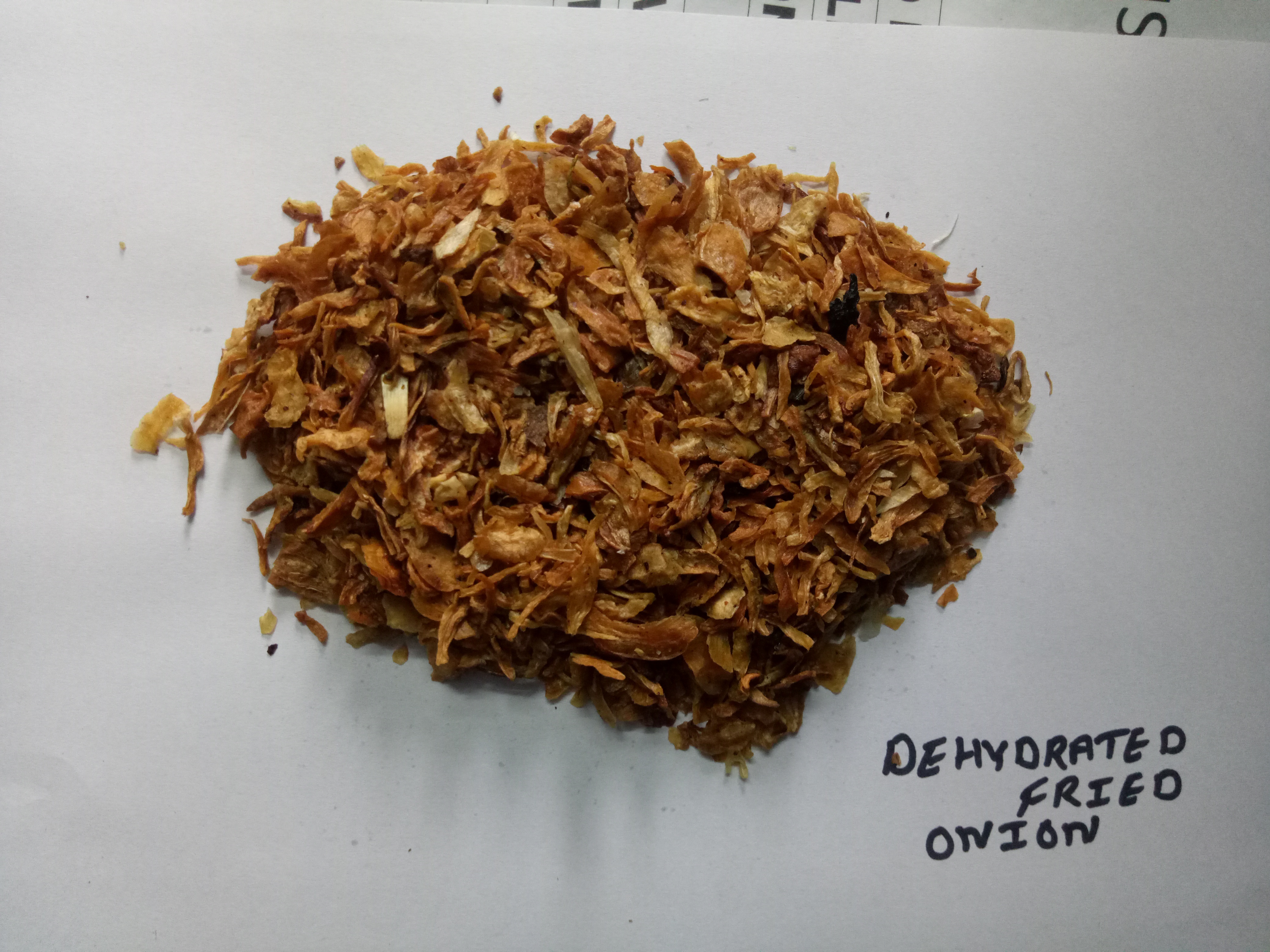 Fresh Fried Onion - Moisture 3-4%, Root Part | Crispy Texture, No Odor, Hygienically Packed, Fresh Aroma For Culinary Excellence