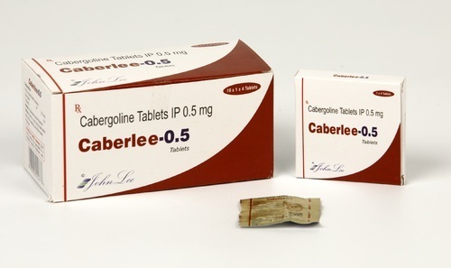 Cabergoline Tablets - 0.5 Mg, Suitable For Women, General Medicines For Menstrual Irregularities And Infertility