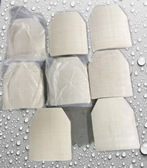 NIJ IV लेवल AK47 प्रतिरोधी बुलेटप्रूफ प्लेट