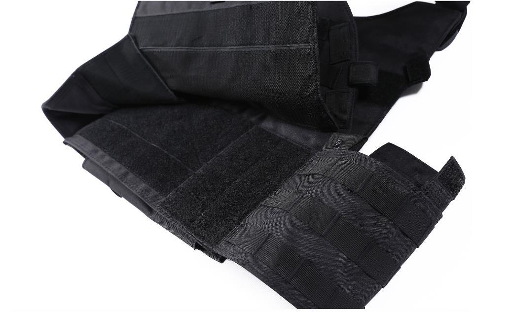 Army Molle Bulletproof Vest - Ballistic Pe Material, Medium Size 2.5kg | Level Iiia Protection, Customizable Pouches, Adjustable Fit, Quick-release Buckle, 5-year Warranty
