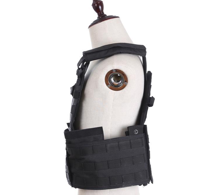 Army Molle Bulletproof Vest - Ballistic Pe Material, Medium Size 2.5kg | Level Iiia Protection, Customizable Pouches, Adjustable Fit, Quick-release Buckle, 5-year Warranty