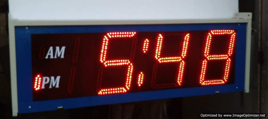 Gps Clock 12 Inch