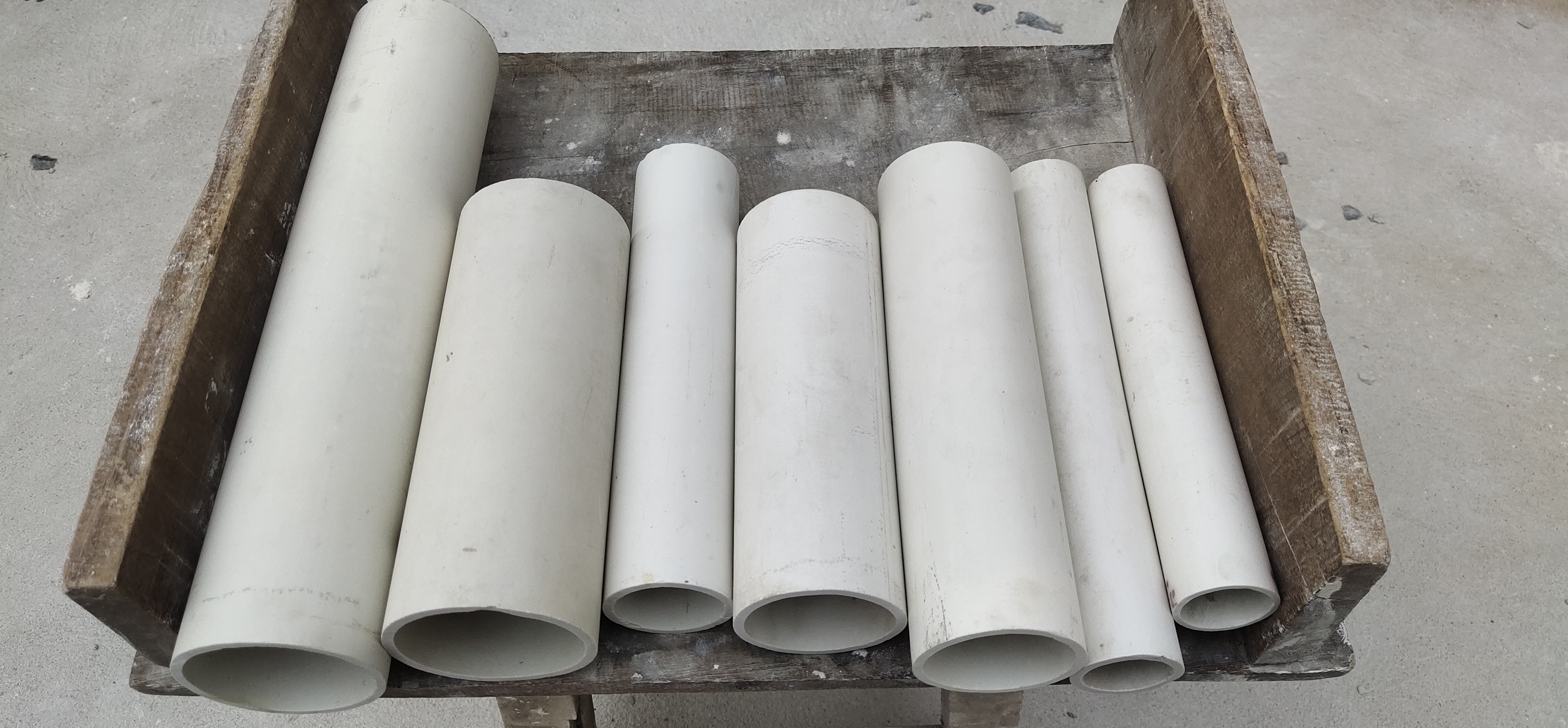 Ceramic Round Muffles Open Both Ends