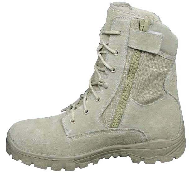 Germany Army Special Force Pu Rubber Dual Density Desert Boot - Product Type: Bullet Proof Helmet