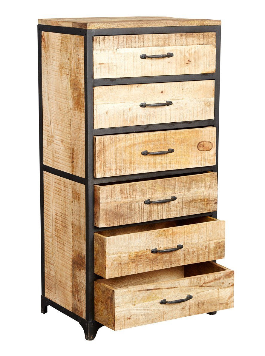 Handmade Brick Tall Chest Of Drawers