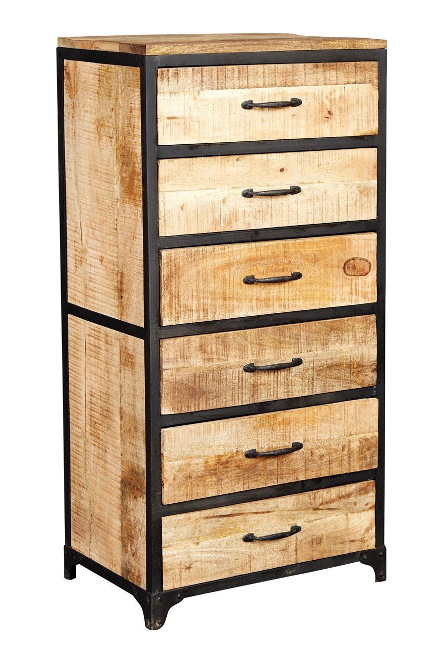 Handmade Brick Tall Chest Of Drawers