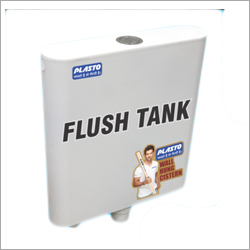 Wall Mount Cistern Flush Tank - PVC Plastic Material, Custom Sizes Available | Durable, Water Proof, Anti-Corrosive, Square Shape, Easy Installation