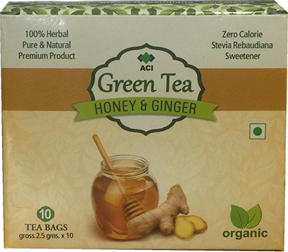 Orange Green Tea - Dried Tea Bags, 20 Grams | Solid Extract, Hand Made, Sweet Taste, Antioxidant-rich, 0% Stevia, 12 Months Shelf Life