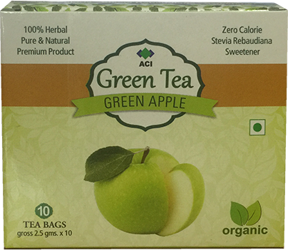Orange Green Tea - Dried Tea Bags, 20 Grams | Solid Extract, Hand Made, Sweet Taste, Antioxidant-rich, 0% Stevia, 12 Months Shelf Life