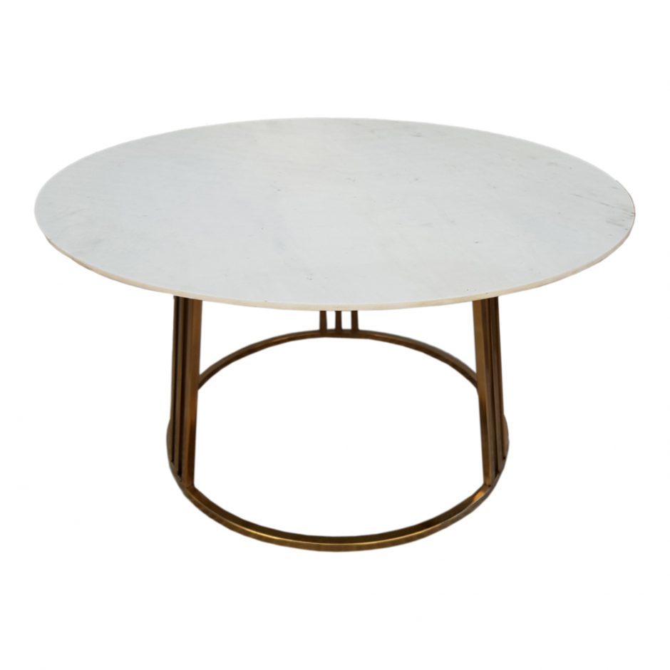 Handmade Marble Round Coffee Table