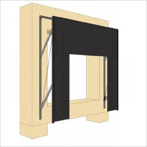 वापस लेने योग्य डॉक शेल्टर - एल्यूमीनियम फ्रेम के साथ