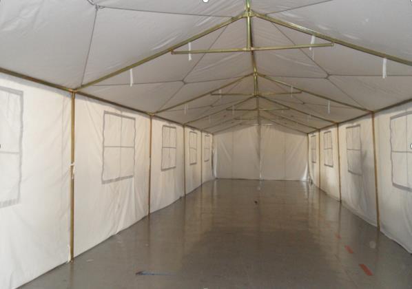 Somalia Army Double Layers Tent - 600d Polyester Waterproof, 5x12x1.6x2.95 Meter | Lightweight, Weather-resistant, Modular Design For Military Use