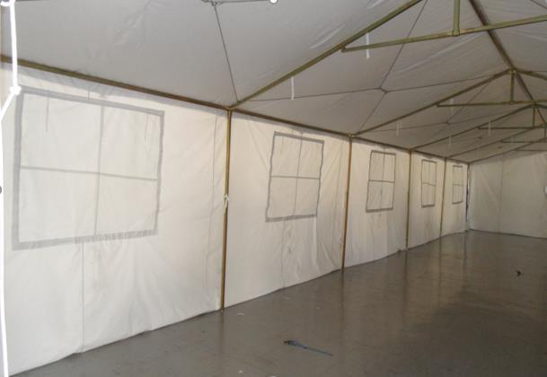 Somalia Army Double Layers Tent - 600d Polyester Waterproof, 5x12x1.6x2.95 Meter | Lightweight, Weather-resistant, Modular Design For Military Use