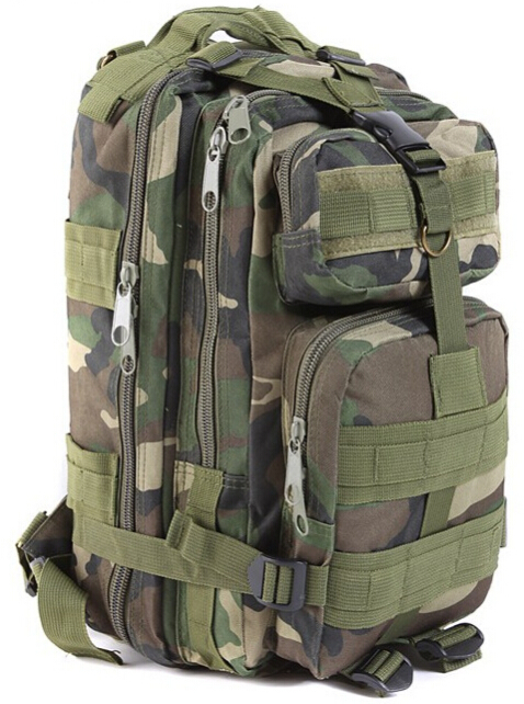 Army Camouflage Backpack - Material: 600d Polyester Oxford Fabric Or Imported High Density Nylon
