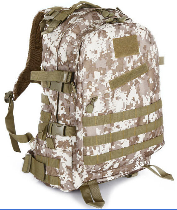 Army Camouflage Backpack - Material: 600d Polyester Oxford Fabric Or Imported High Density Nylon