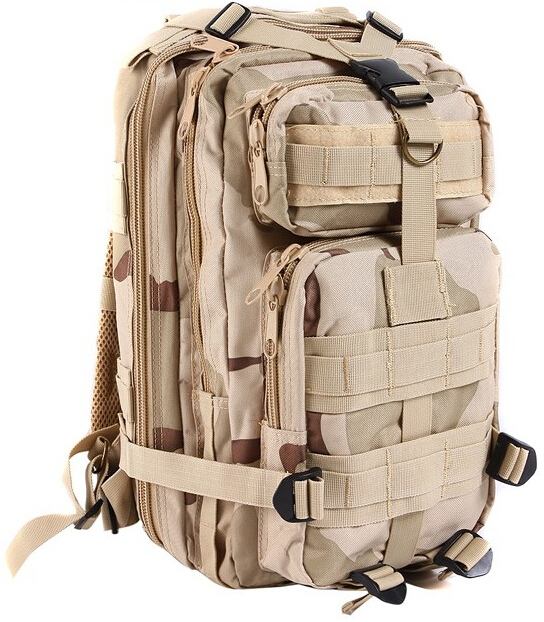 Army Camouflage Backpack - Material: 600d Polyester Oxford Fabric Or Imported High Density Nylon