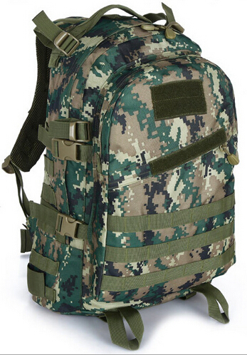 Army Camouflage Backpack - Material: 600d Polyester Oxford Fabric Or Imported High Density Nylon