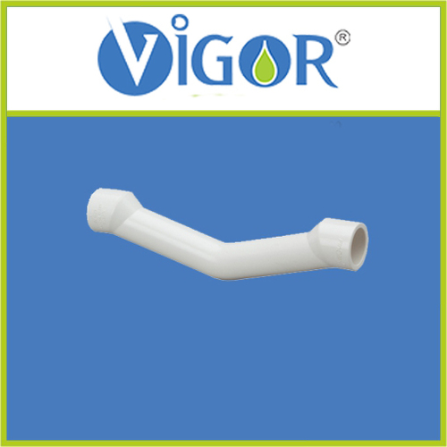UPVC Step Over Bend - UPVC, To 3 Inch Full Range, White | Female Connection for Hot and Cold Water Pipelines in Industrial and Residential Applications