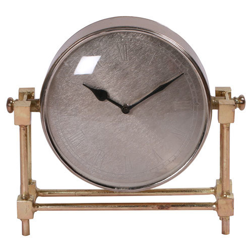 Brass Tabletop Clock