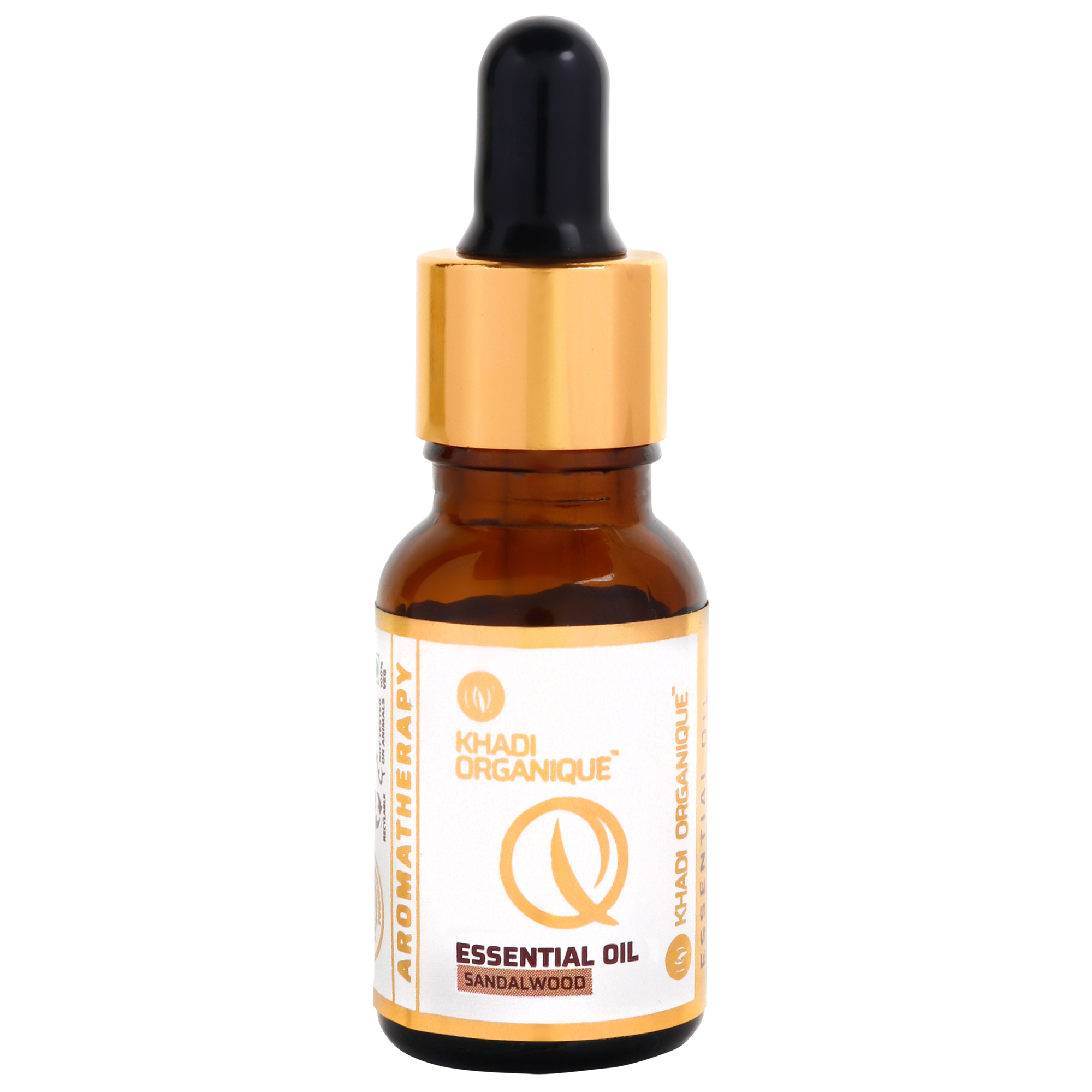 Sandalwood Essential Oil - 15 Ml, 100% Pure Herbal Extract For All Skin Types | Stress Relief, Boosts Memory, Refreshing Fragrance, Ideal For Aromatherapy