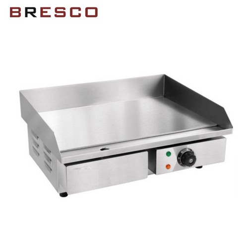 Electric Griddle Plain - Stainless Steel, 550 X 430 X 240 Mm | Non-stick, Adjustable Temperature, Easy To Clean, Portable, Heat-resistant, Corrosion-resistant