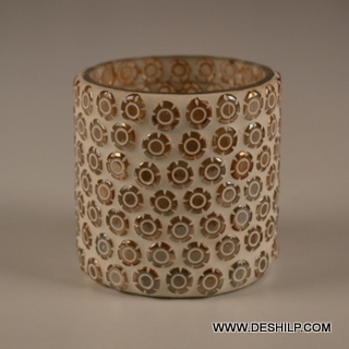 Modern Arts Smaller Glass T Light Candle Holder