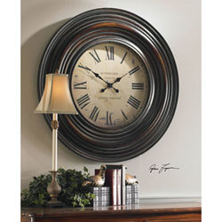 Brown Wall Clock