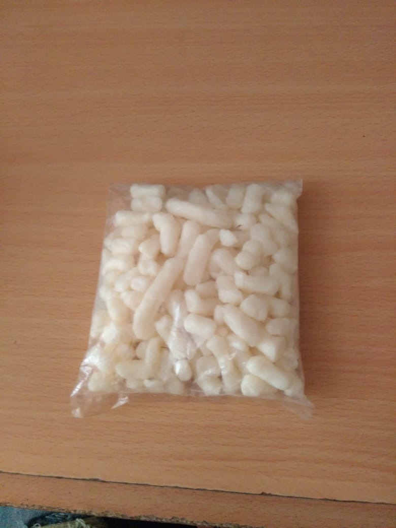 Soap Noodles - White Soap , Available In Different Sizes With Middle Foam