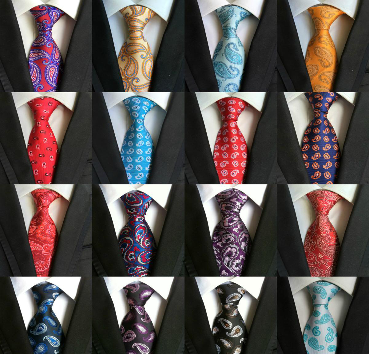 Corporate Tie - 100% Silk, 70-80 Cm Length, 142-152 Cm Width, All Colors Available | Ideal For Offices, Business Parties, Weddings, And Ceremonies