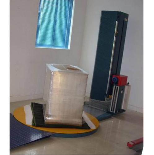 Pallet Stretch Wrapping Machine - Stainless Steel, 700 Kg | Automatic Electric Drive, Computerized Operation