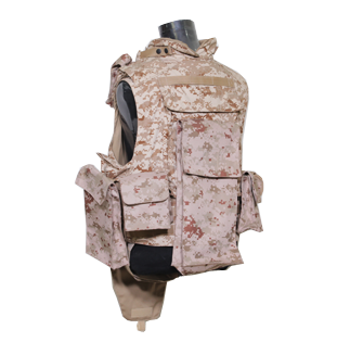 Ballistic Plate Can Be Composed By Pe Only Nij Iiia Digital Desert Camouflage Full Protection Bulletproof Jacket