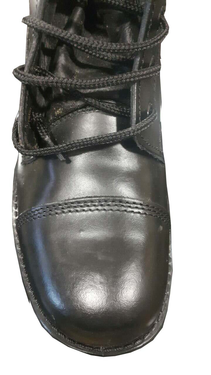 Malaysia Army Drill Boot - Full Grain Leather, Sizes 36-47, Black Or Win Color | Durable, Slip-resistant, Moisture-wicking, Steel Shank Support, Padded Collar For Comfort
