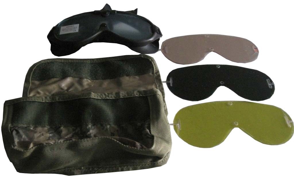 Black As Per Buyer Military Goggle