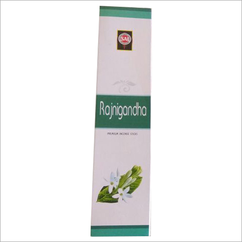Rajnigandha Fragrance Incense Stick - Bamboo Material, 8-10 Inches Long, Black & Brown Colors | Religious Indian Stick Incense with Rajnigandha Aroma