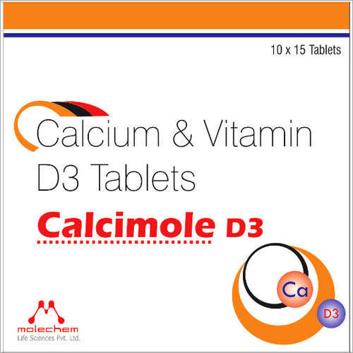 Calcium And Vitamin D3 Chewable Tablets - 100 Count Box | Supports Bone Health, Easy Absorption, Suitable For Adults