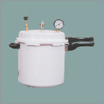 Silver Autoclave Machine