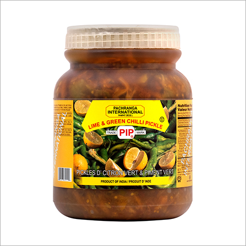 Lime And Green Chilli Pickle Shelf Life: 1-2 Years