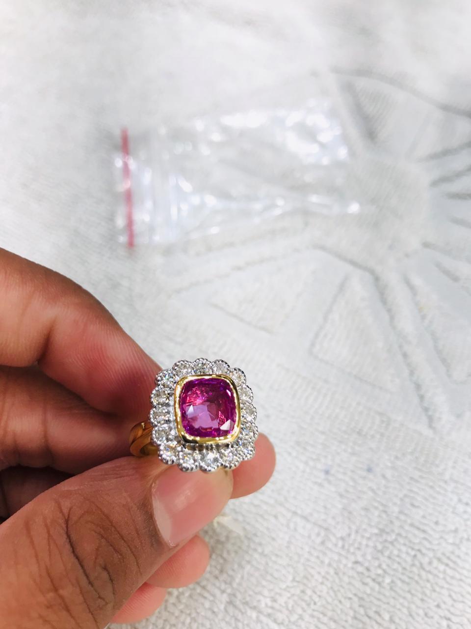 Natural Ruby Ring Grade: Available In All Grades